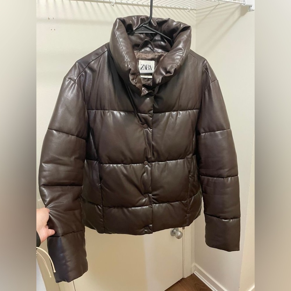 Zara Faux Leather Jacket